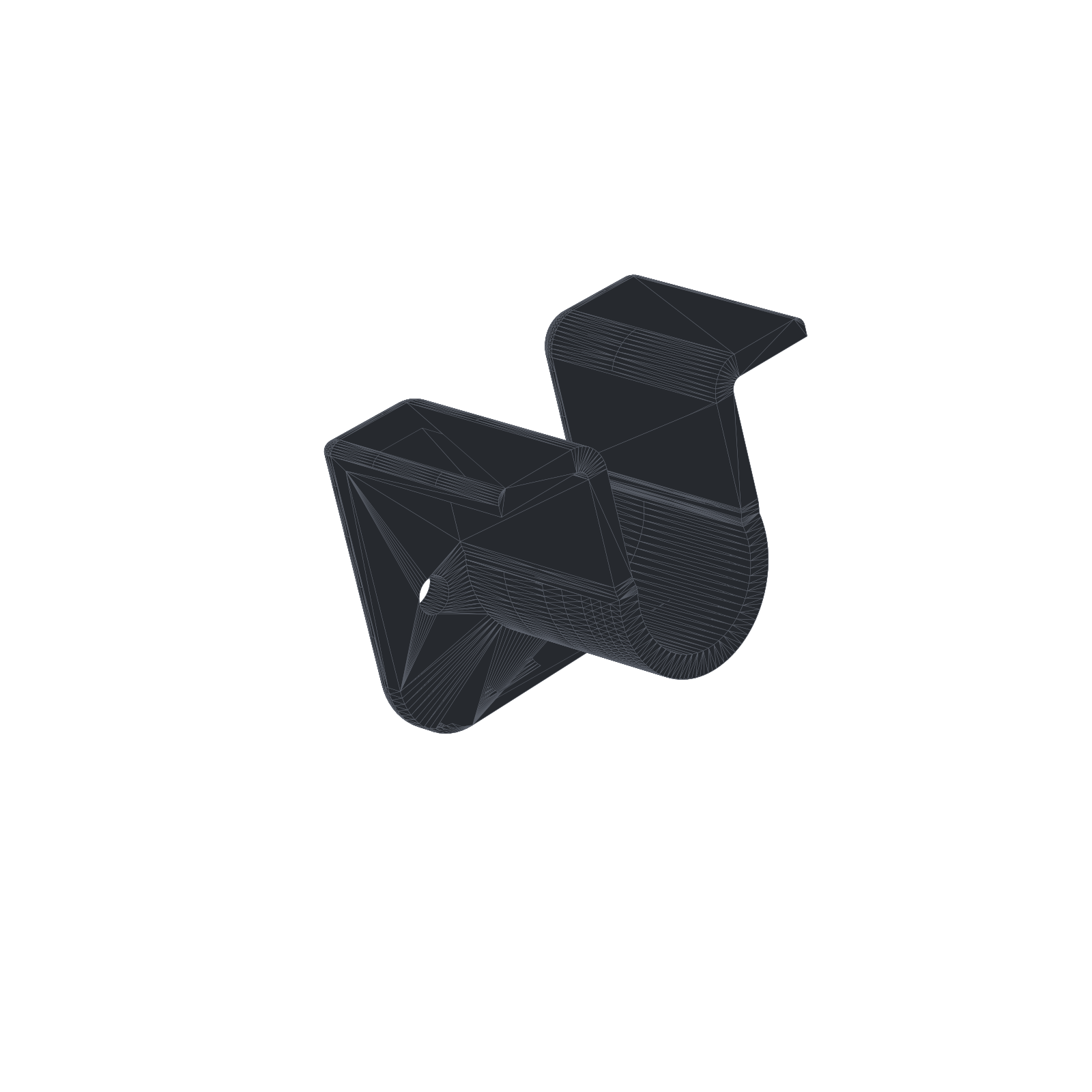 ford fiesta 2012 parcel shelf hinge clip