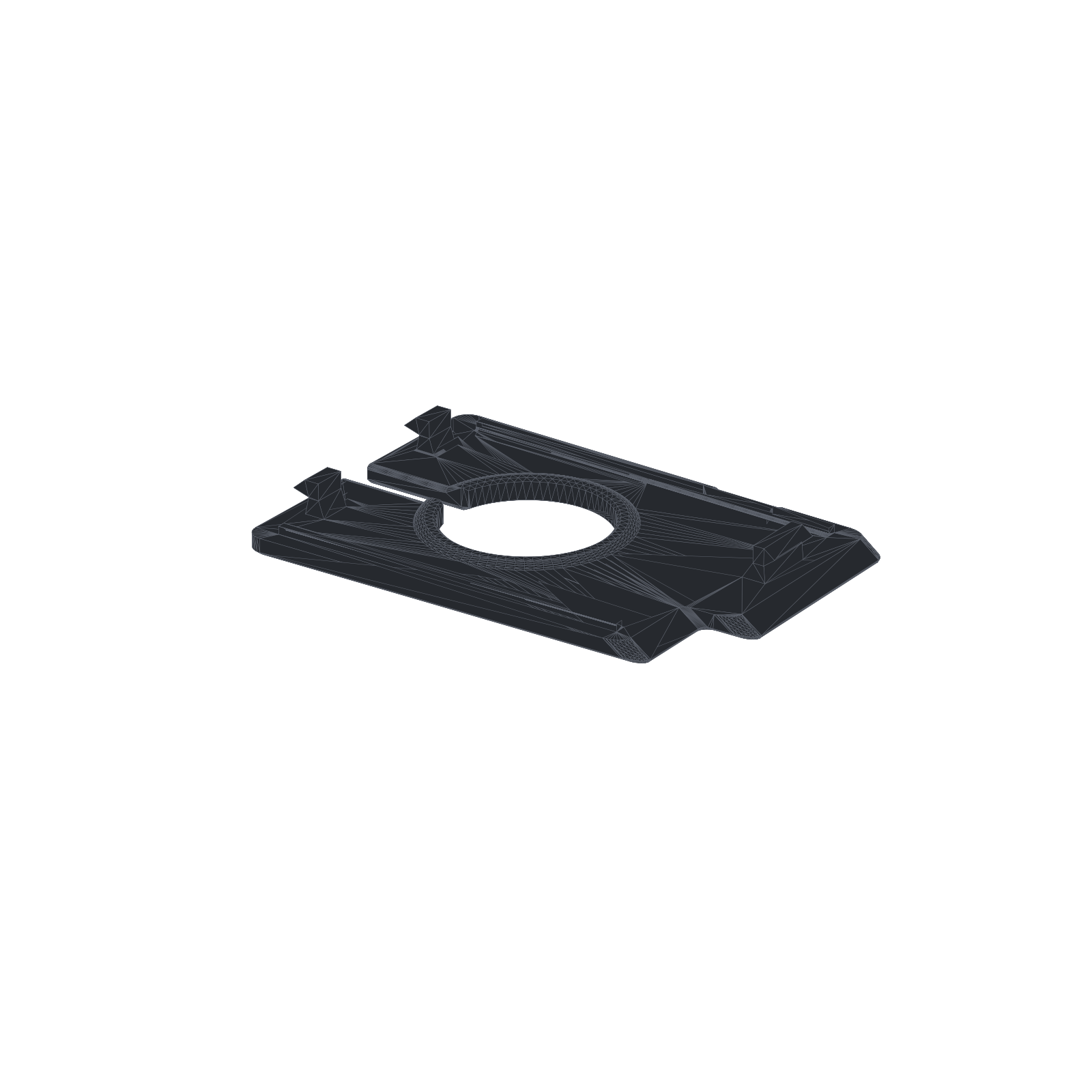 Panel Cover with USB socket mount in 2005 Ford Mustang