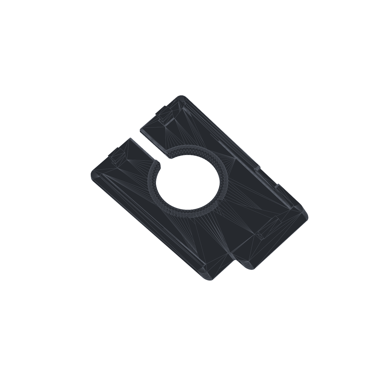 Panel Cover with USB socket mount in 2005 Ford Mustang view 3