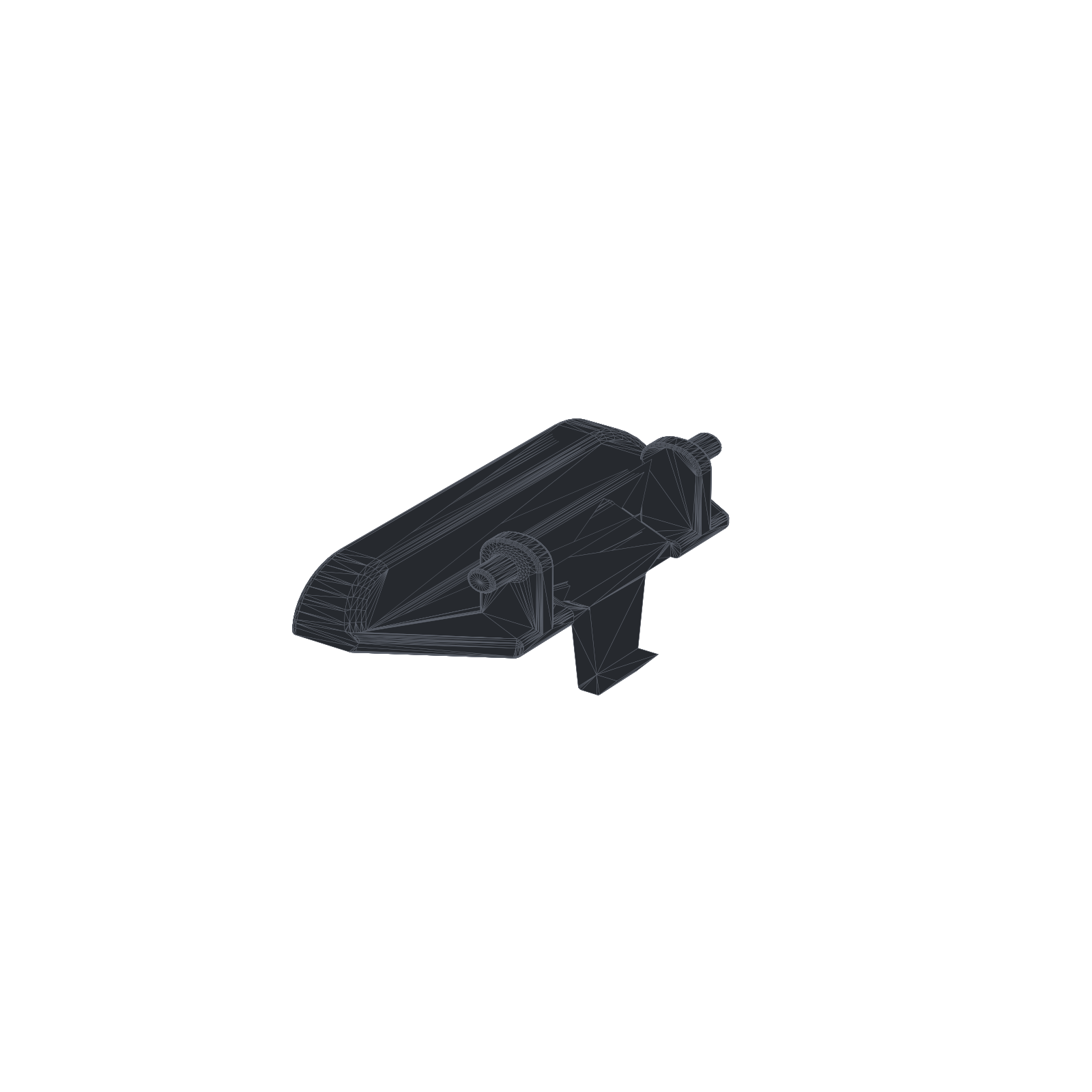 03-07 Cadillac CTS Center Console Latch modified, no spring required.