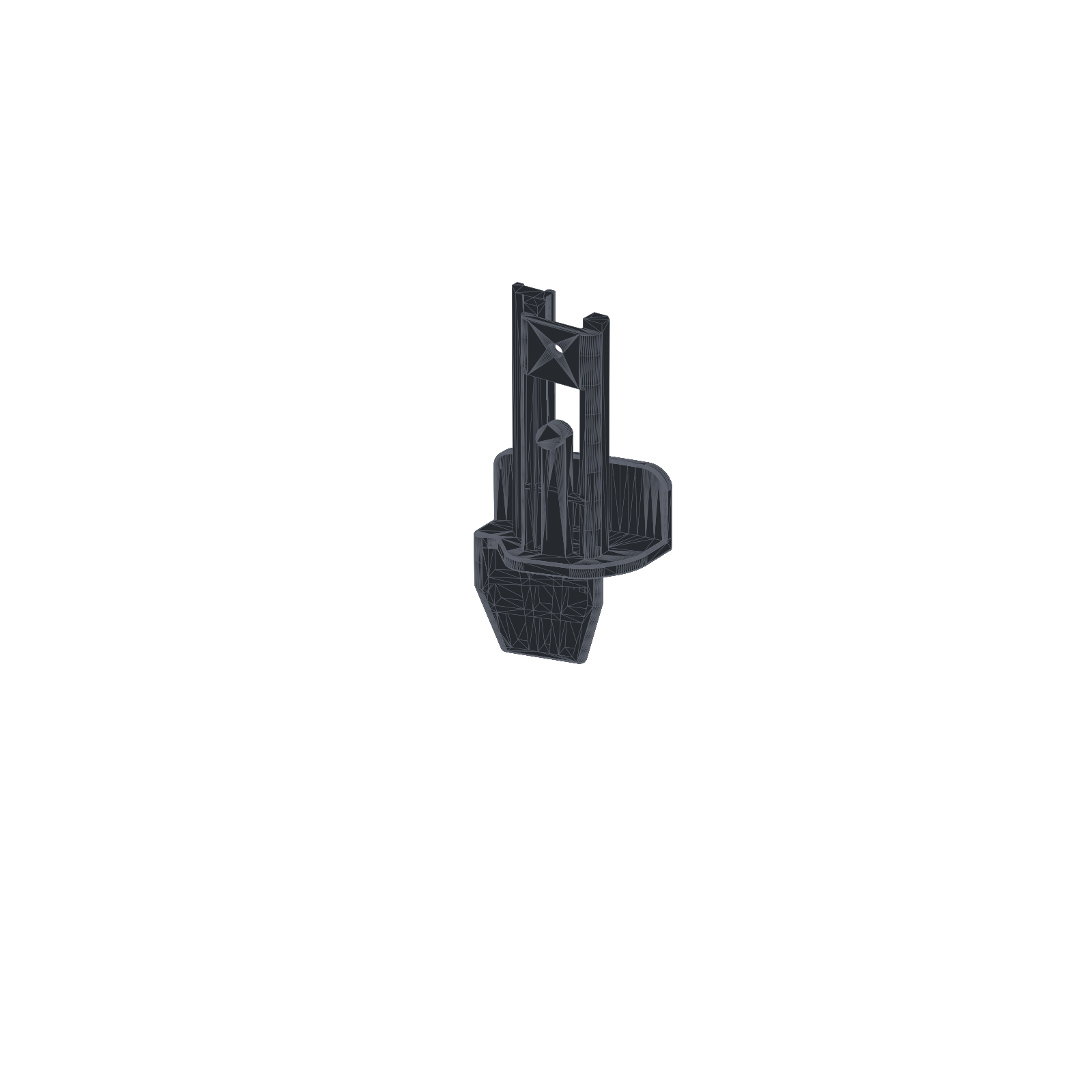 Opel Astra K Sportstourer trunk cover replacement pin (9918019935 RH) view 2