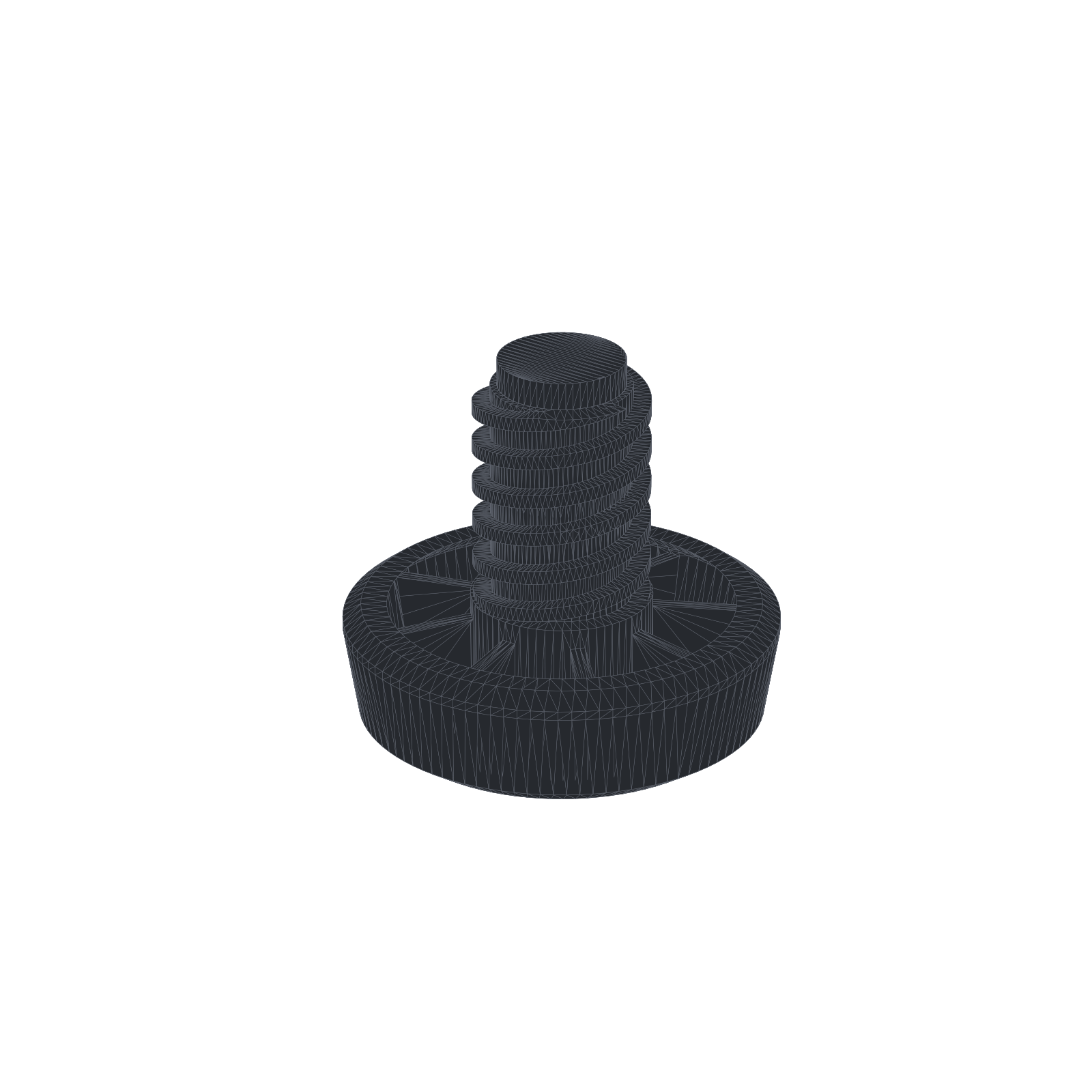 1984-86 Nissan 300zx Interior Trim Panel Screw view 2