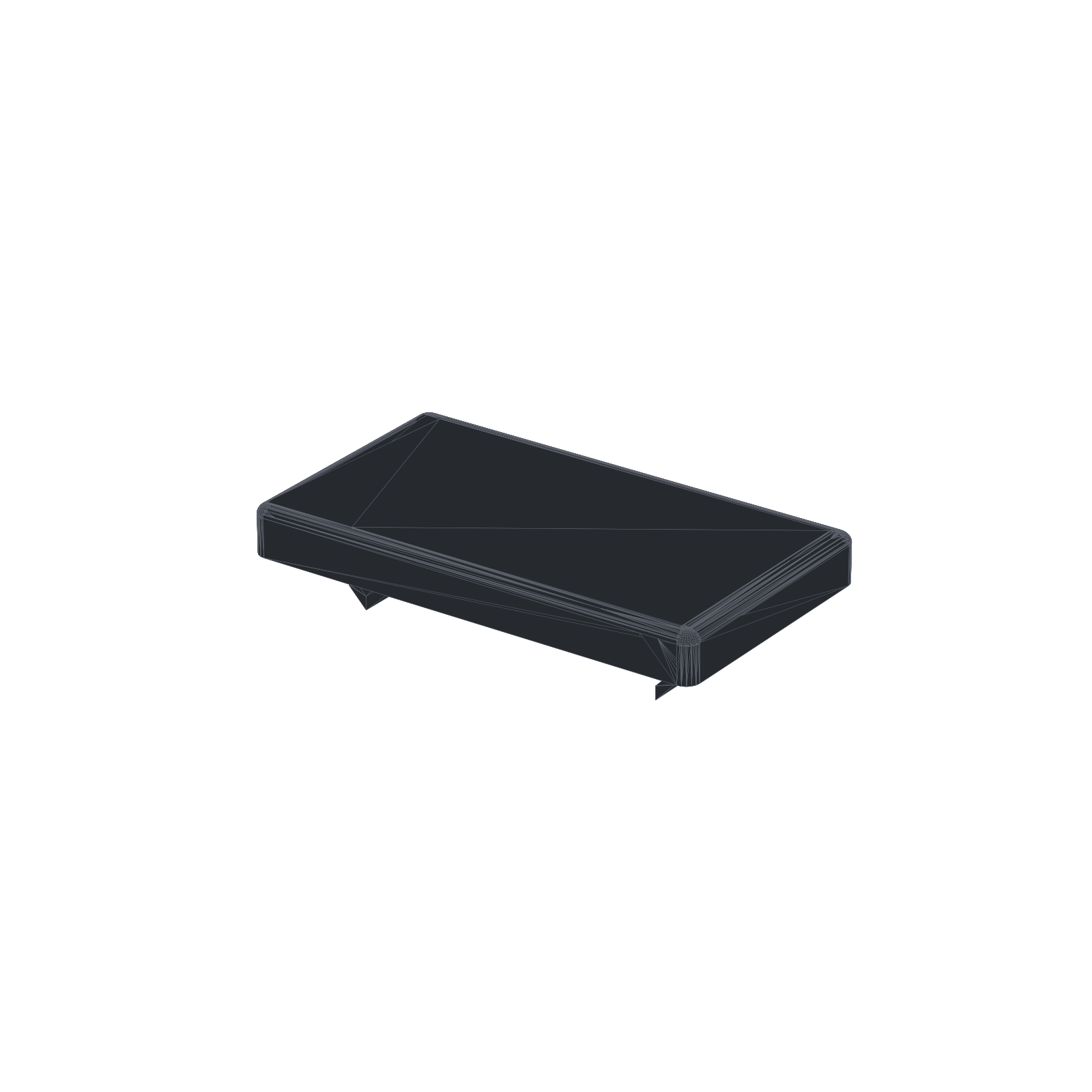 Center Console Switch Blank Fits Porsche 928 - Single