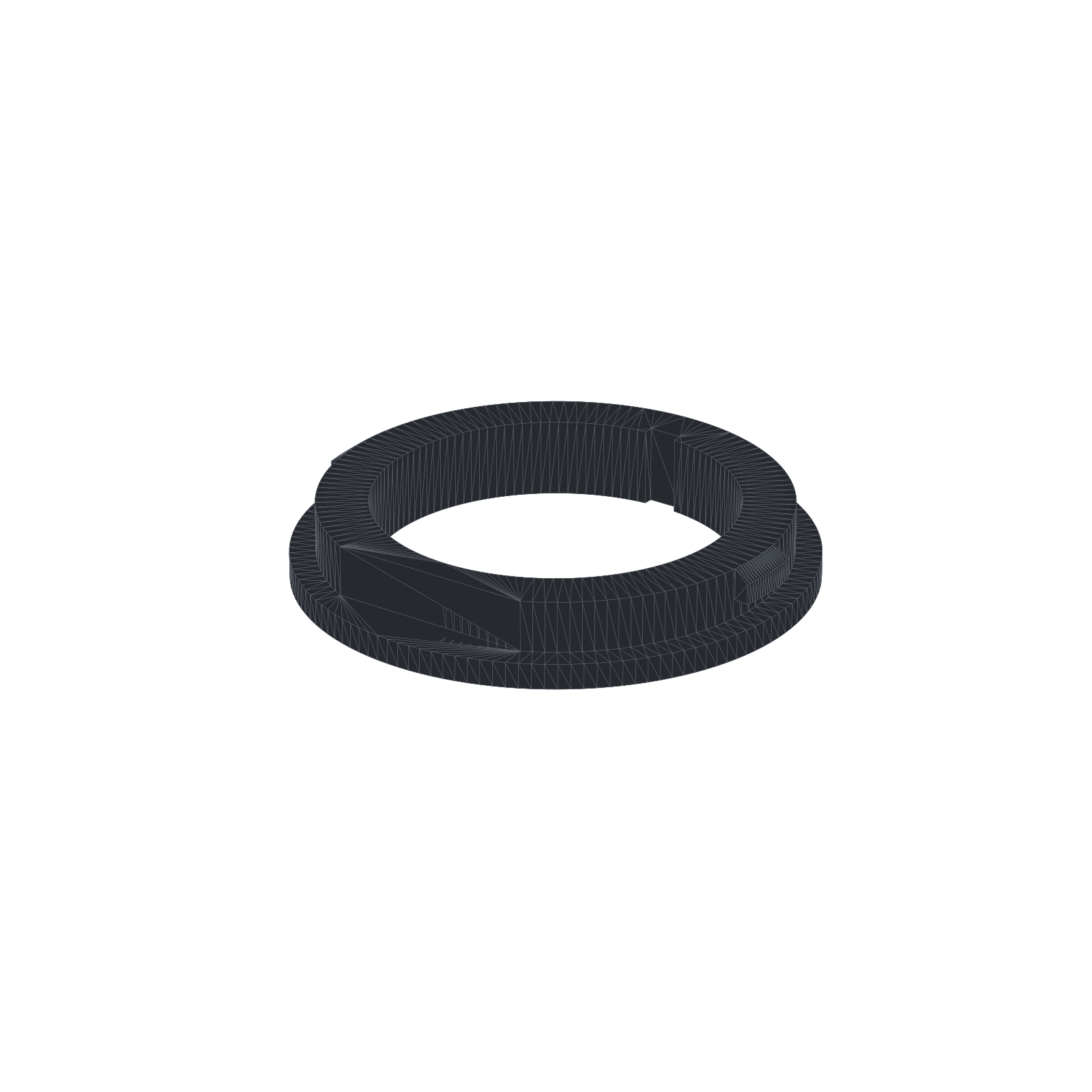 Adapter for placing flush mount round USB port under dash of second generation Porsche Cayenne (958)