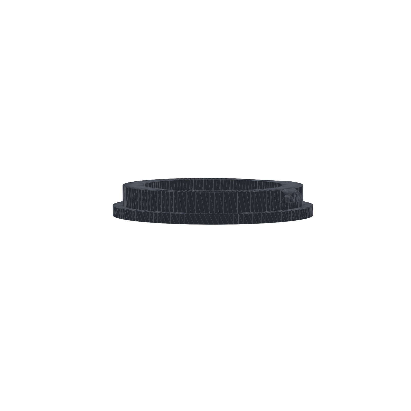 Adapter for placing flush mount round USB port under dash of second generation Porsche Cayenne (958) view 4